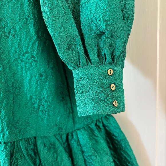 Ulla Johnson Emilia Dress in Turquoise Size 0 Textured Mock‎ Neck Mini Dress - Picture 5 of 15
